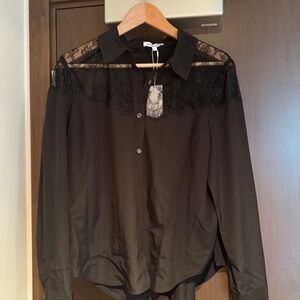 Veronica Beard Greer Lace Blouse – Size 10 – New with Tags